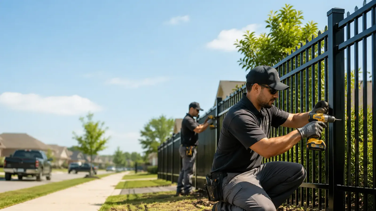Metal Fence Installation in Newton, IA